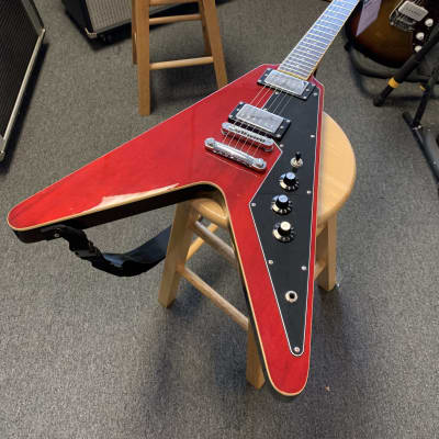 Pure Salem Bruiser Flying V - Red image 10