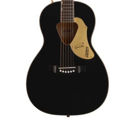 Gretsch G5021E Rancher Penguin Parlor Acoustic/Electric Black Acoustic Guitar for sale