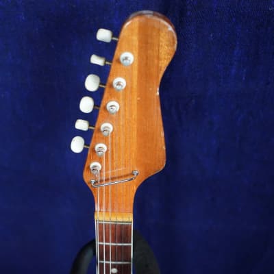 Teisco Electric Guitar 1960s Cherry Burst image 5