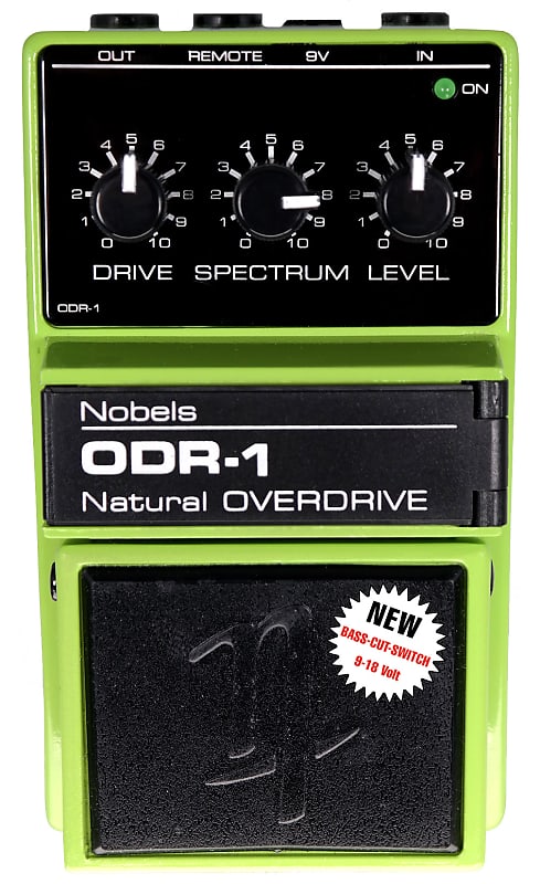 NOBELS ODR-1 Natural Classic Overdrive Guitar Effect Pedal image 1