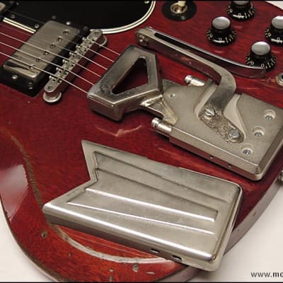 MojoAxe VibroStop Sideways Vibrola Conversion Kit for 1960,1961,1962 Gibson SG image 2