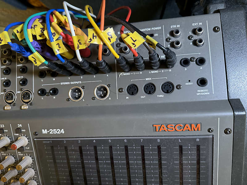 TASCAM M2524 ジャンクとして TASCAM M2524 ジャンクとして TASCAM M-2524(PA機器)の新品/中古