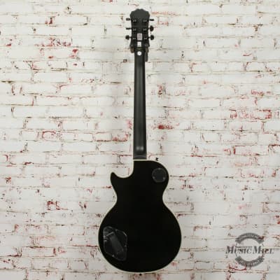 エピフォンカスタムPRO Epiphone Les Paul Custom Ebony Black Electric Guitar
