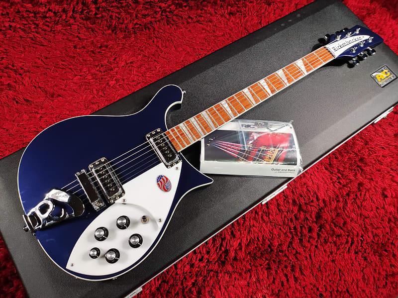 Rickenbacker 620 midnight blue electric guitar made in 2019