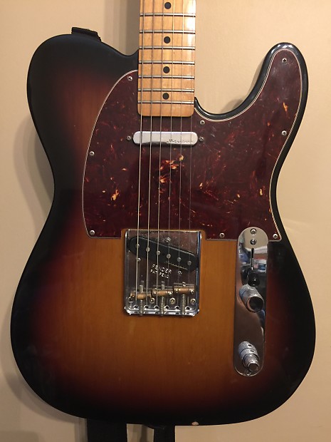Fender FSR Telecaster mid boost noiseless pickups sunburst