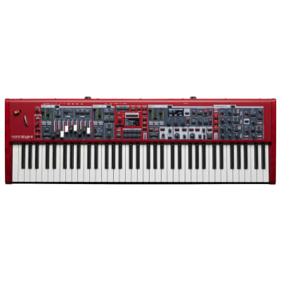 Nord Stage 4 HA73 Hammer Action 73-Key Digital Piano-Red