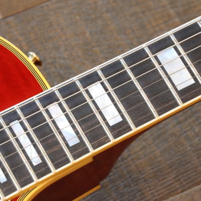 Custom Order! 2023 Gibson Les Paul Custom Quilted Cherry Sunburst One-Off + COA OHSC (5793) image 9