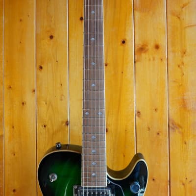 Carparelli Electric Guitar Classico SH2 [Semi-Hollow] - Dark Green Burst (Custom Setup) image 11