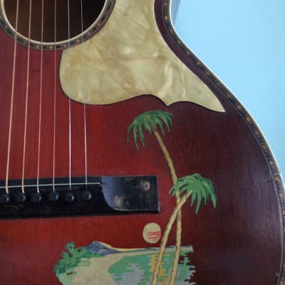 1930s Stromberg  Voisinet Parlor guitar image 16