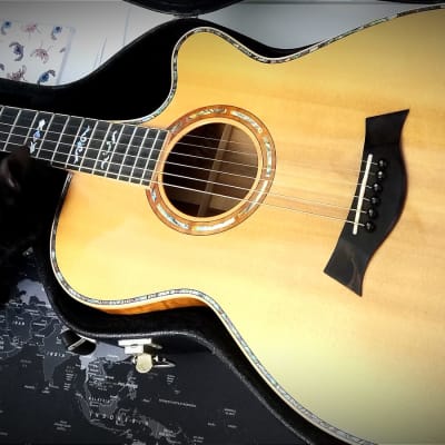 Lueez Custom Acoustic Guitar (Ayers Guitar Factory) [Handmade - One of a kind] OM / Koa / Sprunce image 1