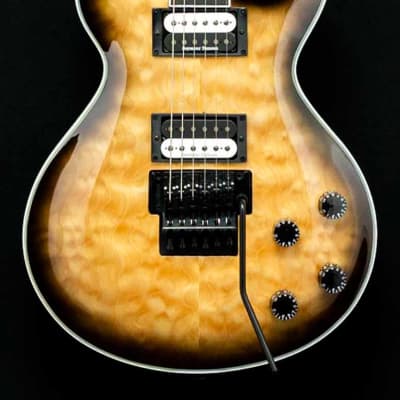 Dean Guitars Thoroughbred - Select - Quilt Maple - Floyd Rose - Natural Black Burst #2 2023 - Gloss image 1