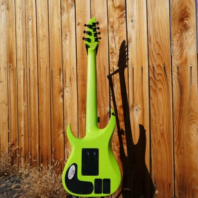 Schecter DIAMOND SERIES Keith Merrow KM-7 FR S Mk-III Hybrid Lambo Green 7-String Electric Guitar image 8