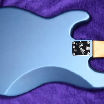 Fender AM Performer Precision, Lake Placid Blue/Maple. *Factory Cosmetic Flaw = Save $ image 5