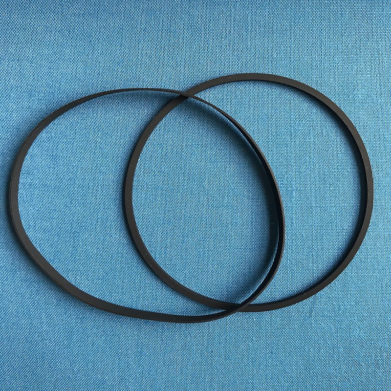 Replacement for Set of 2 Belts use with Sony TC-530 Rubber Reel to Reel