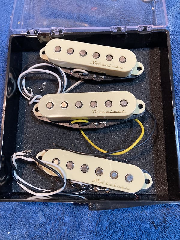 Fender Noiseless Pickups **FOR REPAIR** Aged White | Reverb