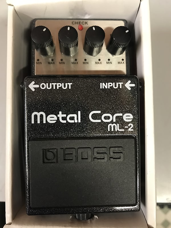 Pedale effetto per chitarra Boss ml-2 metal core image 1
