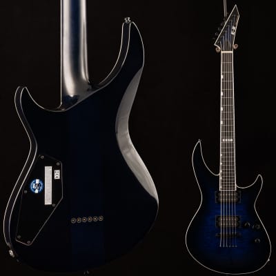 ESP E-II Horizon QM FR Reindeer Blue | Reverb