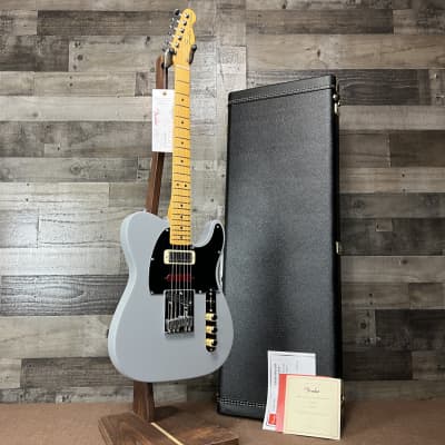 Fender Brent Mason Telecaster Electric Guitar - Primer Gray w/ Fender Hardshell Case for sale