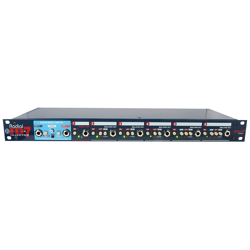 Radial JD-7 Injector Signal Distribution Amplifier image 1