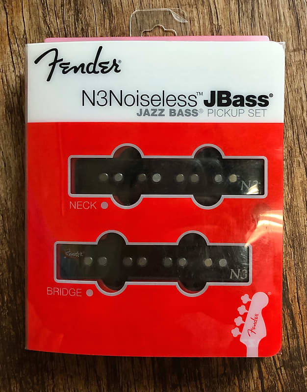 Used Fender N3 Noiseless Jazz Bass Pickups