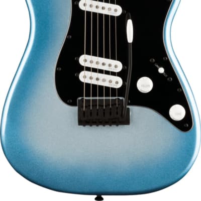 Squier Contemporary Stratocaster Special Roasted Maple Fingerboard, Black Pickguard, Sky Burst Metallic image 15