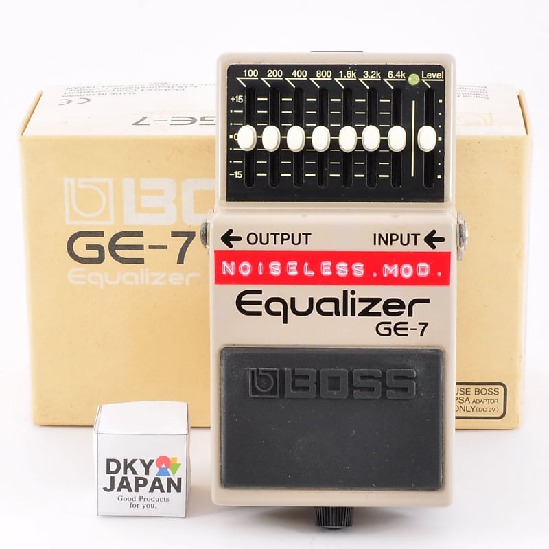 Boss GE7 Modified Noiseless Equalizer PSA Guitar Effects Reverb UK