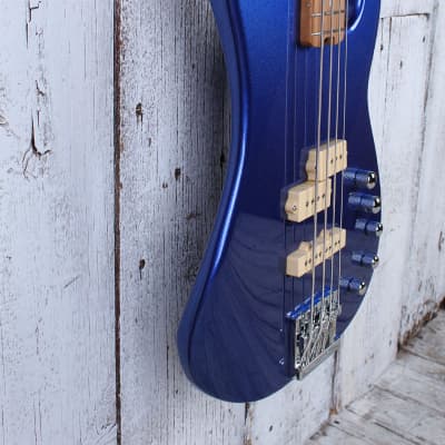 Charvel Pro-Mod San Dimas Bass PJ IV 4 String Electric Bass Guitar Mystic Blue image 9