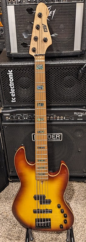 IYV 5-String Jazz Bass - PJ Pickups Push/Pull for Passive