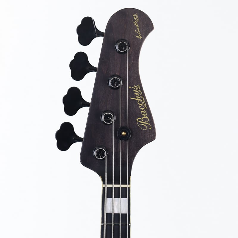 ベース Bacchus WOODLINE DX4 BGP/E BLK/OIL Bacchus Bacchus Handmade Series Woodline DX4-BGP Black Oil
