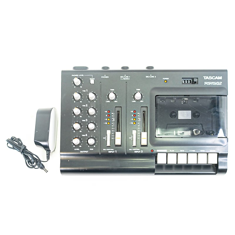 TASCAM Porta 02 mkII Ministudio 4-Track Cassette Recorder | Reverb