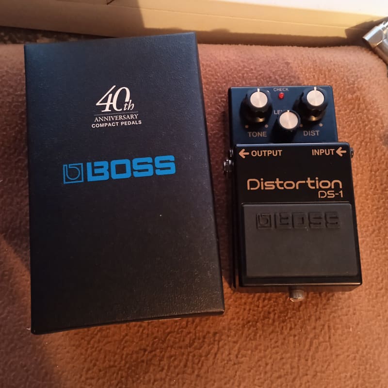 Discontinued and limited : Boss DS-1-4A Distortion 40th Anniversary Edition