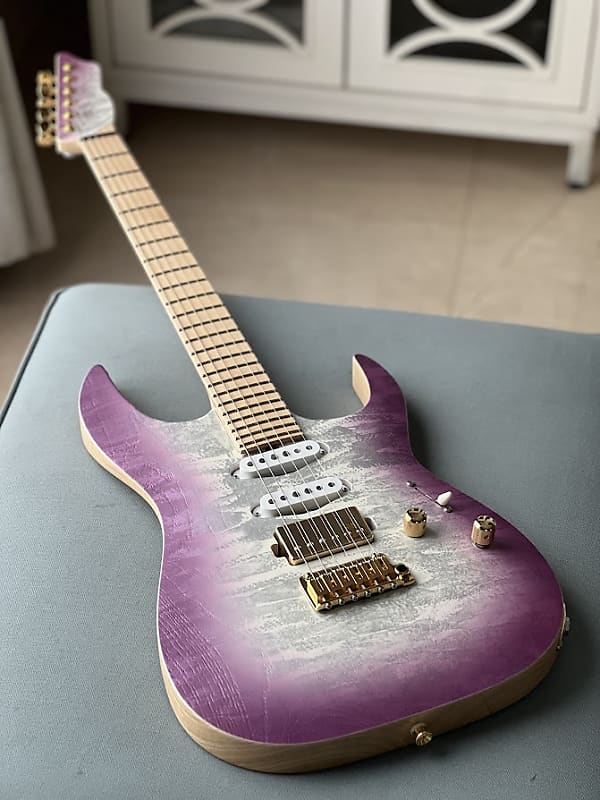 Saito S-624 SSH with Hard Maple and Gold Hardware in Kunzite 232421 image 1