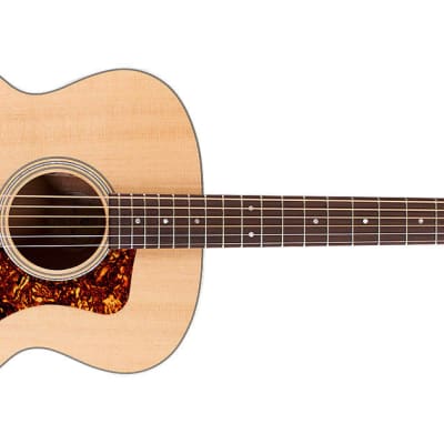 Guild BT-240E Westerly Collection Baritone Jumbo Acoustic-Electric Guitar Natural image 7
