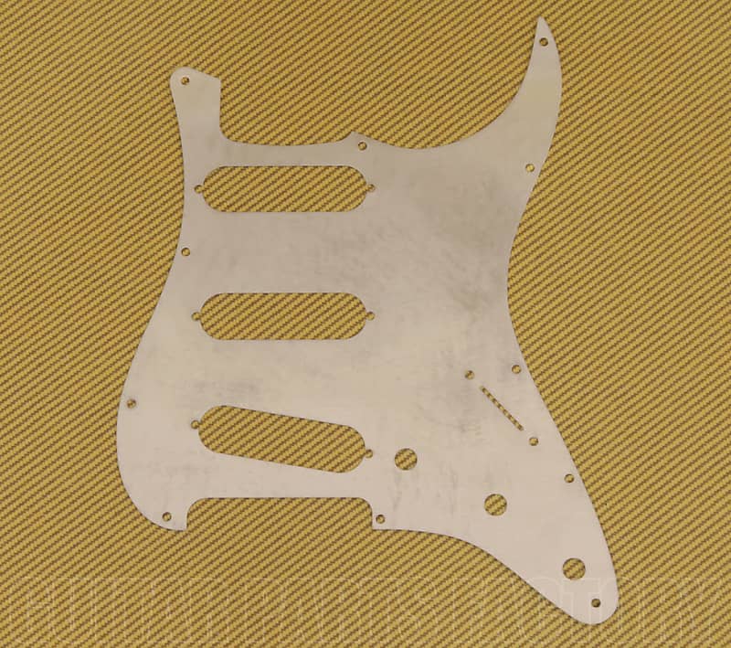 001-9699-049 Genuine Fender Stratocaster Guitar '62 Aluminum Pickguard Shield image 1