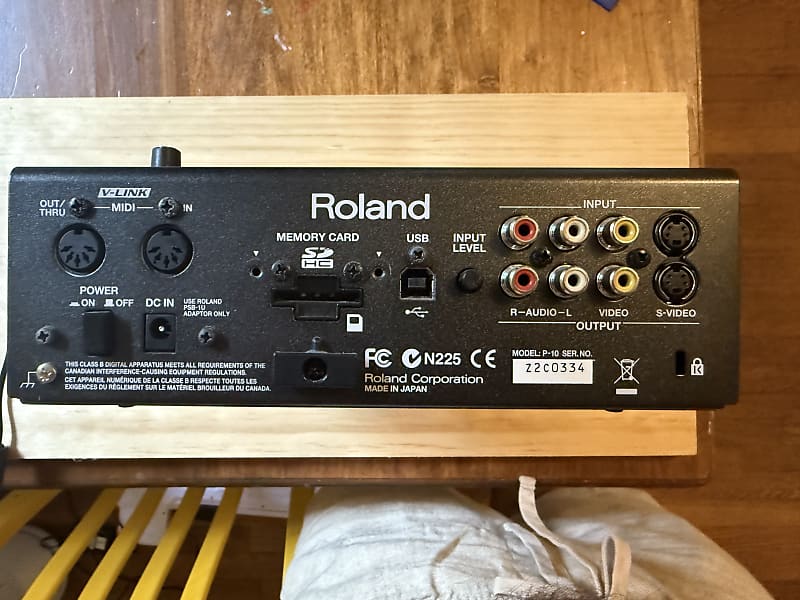 Roland Edirol P-10 Visual Sampler - Black w/ Box | Reverb