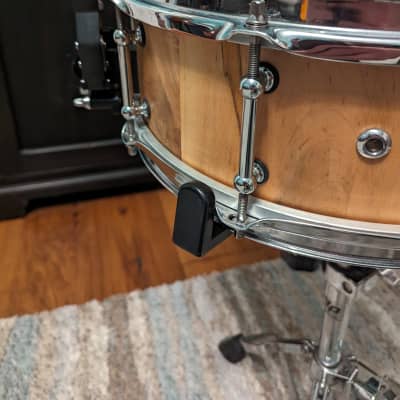 Custom Stave Snare Drum - Ambrosia Maple 2020 - Natural image 11