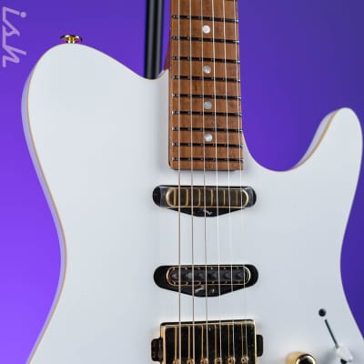Ibanez LB1 Lari Basilio Signature Prestige Electric Guitar White image 3