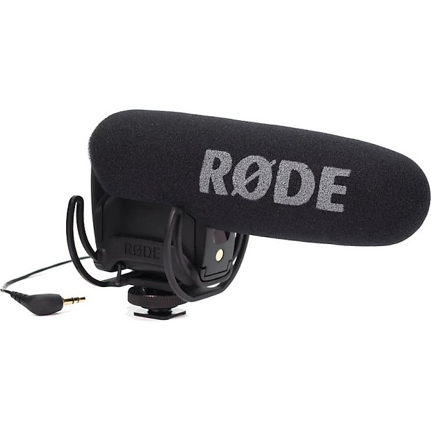 RODE RODVMPR VideoMic Pro R Cardioid Condenser Shotgun Mic w/ Rycote Lyre Shockmount image 1