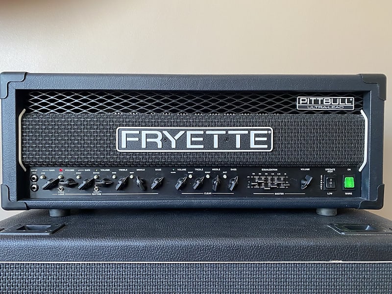 Fryette / VHT Pittbull Ultra-Lead G100UL w/ Integrated Graphic EQ & FC-2  Footswitch | Reverb Belgium