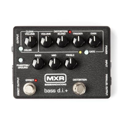 MXR M80 Bass D.I.+ Direct Box / Distortion Effects Pedal image 1