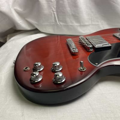 Gibson HSGS17C6CH1 SG Standard HP High Performance Guitar with Case 2016 - Cherry Burst image 8