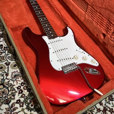 Fender American Vintage '62 Reissue Stratocaster Fiesta Red | Reverb