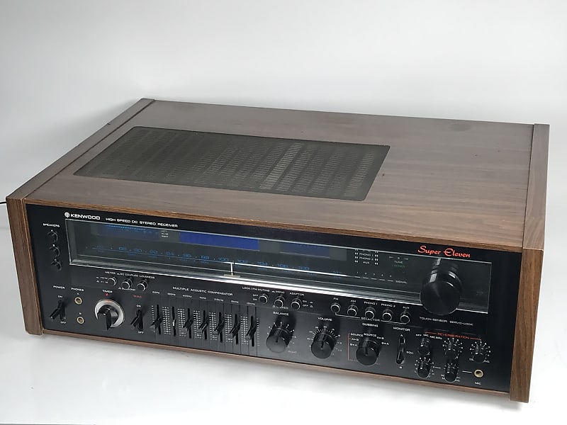Kenwood Super Eleven AM-FM Stereo Tuner Amplifier imagen 1