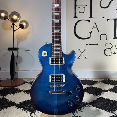 Gibson Les Paul Studio 2015 100th Manhattan Midnight feather light 7.8lb WOHC for sale