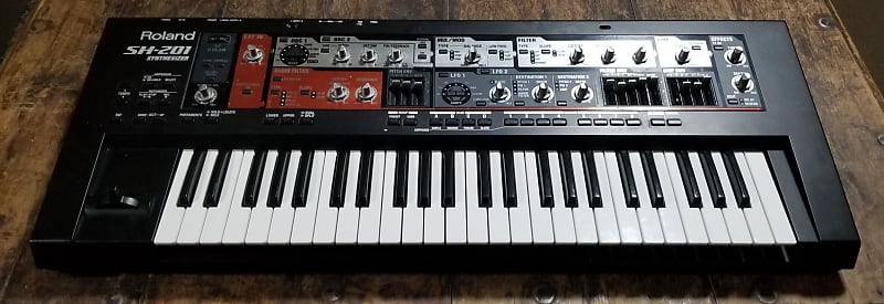 Roland SH-201 Virtual Analogue Polyphonic 49 Keyboard Synthesizer