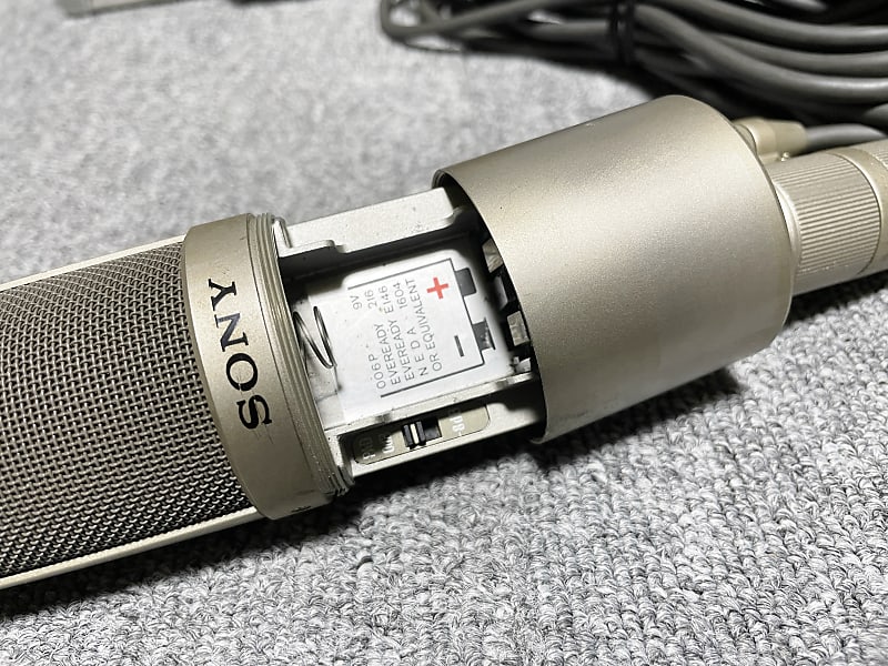 Sony ECM-56P Vintage Microphone w/Hard case | Reverb