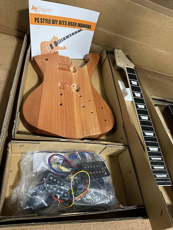 Generic ICEMAN / Paul Stanley DIY Guitar Kit Reverb