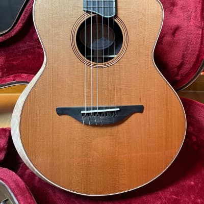 Hsienmo Classic Acoustic Nylon Strings Guitar Red Cedar Solid Top + Indian Rosewood Solid BackSides image 1