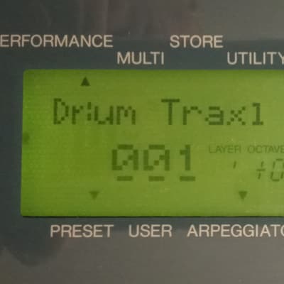 Yamaha CS1X / CS2X (not for AN1X) - Display assembly (for destinations outside of those specified, please write to me)