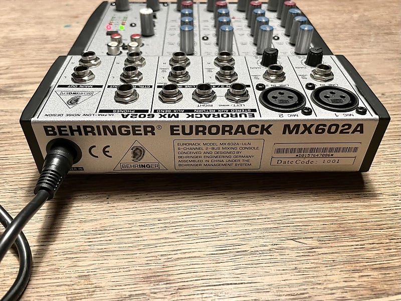 Behringer MX602A 6 Channel Mixing Console | zZounds